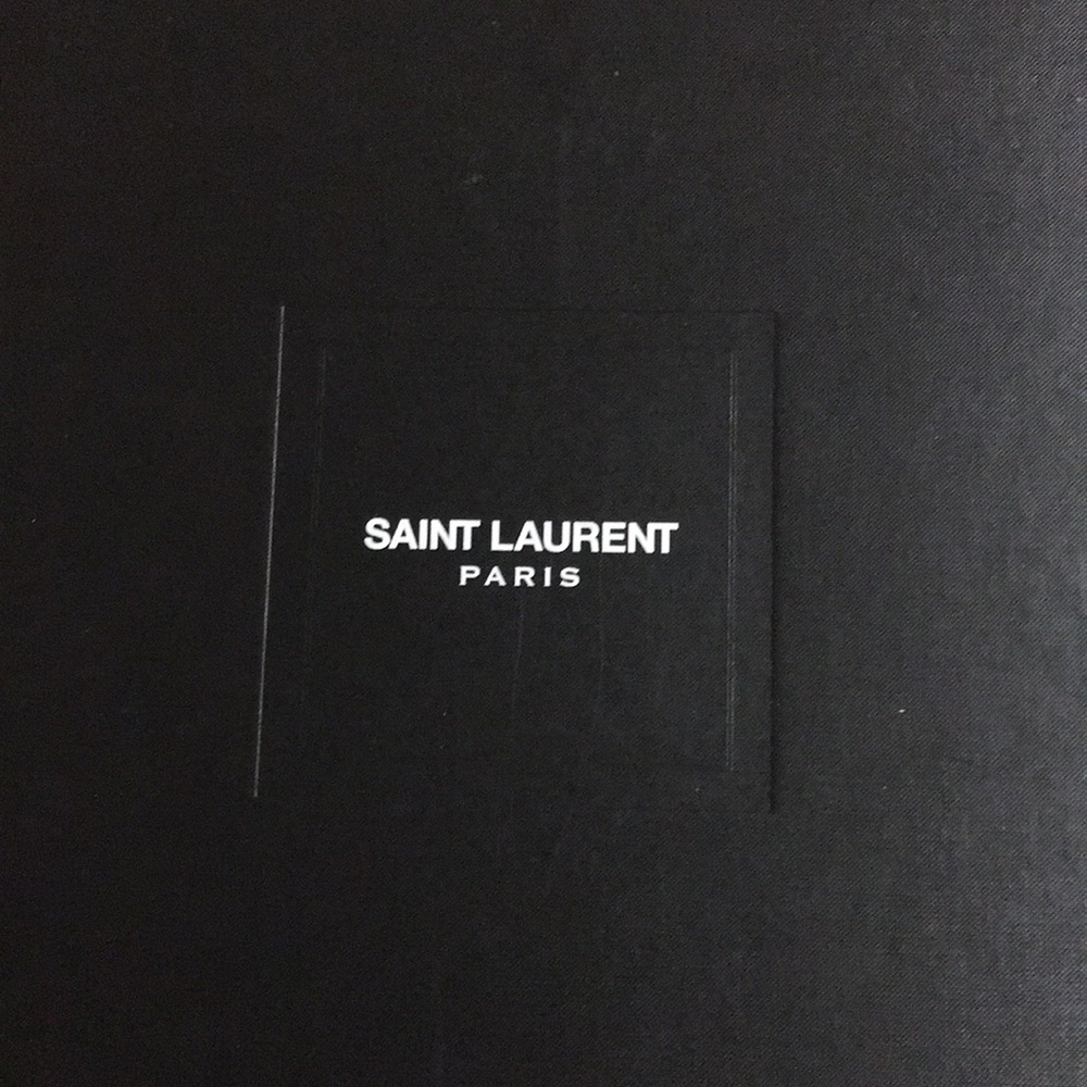 Yves Saint Laurent Black Ankle Boots View 2